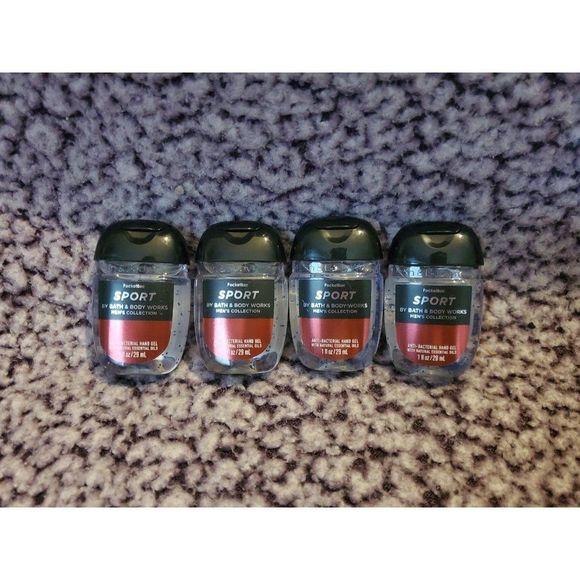 Bath & Body Works Mini Sport Hand Sanitizer Set of 4 - Picture 1 of 2